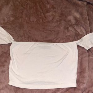 bershka off the shoulder top